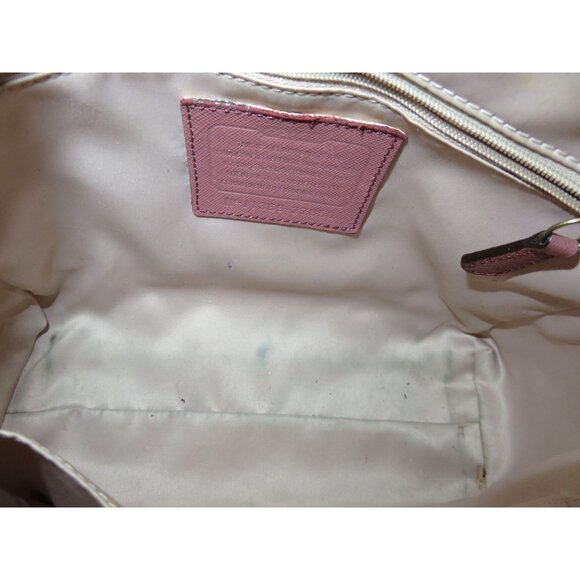 COACH 2013 Madison Sadie Mauve Pink Saffiano Leather Satchel - Picture 6 of 14